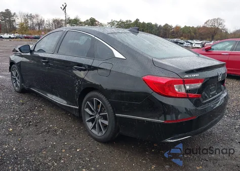 2021 Honda Accord Ex-L из США, поврежденный, VIN 1HGCV1F51MA118440